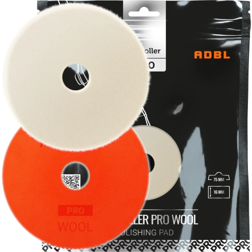 ADBL ROLLER PRO WOOL 75mm futro, wełniany pad polerski